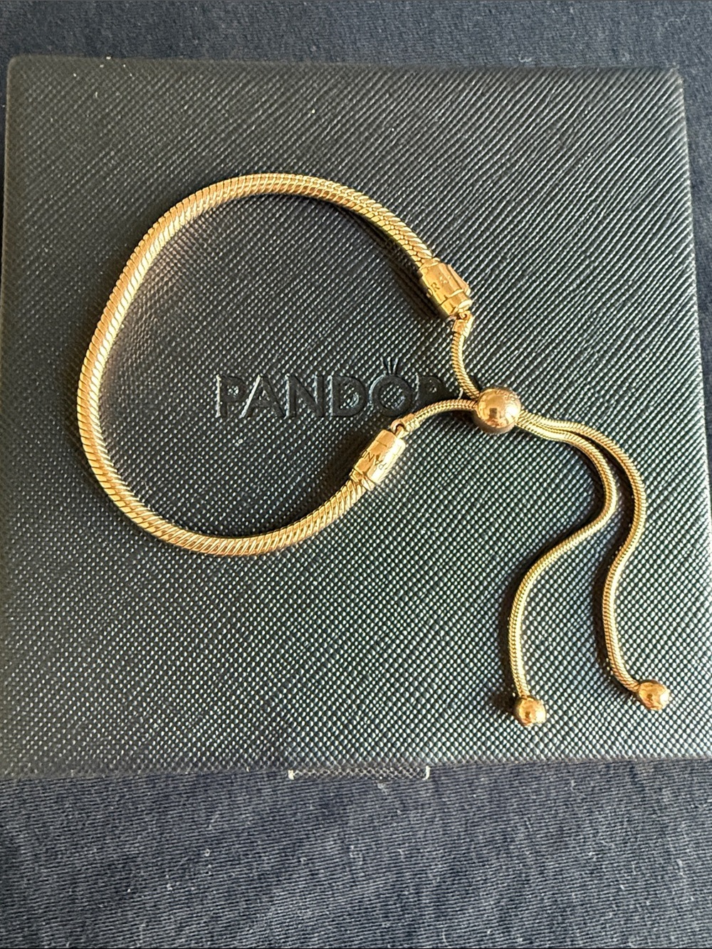 Pandora Rose gold plated slider